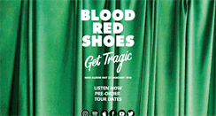 Desktop Screenshot of bloodredshoes.co.uk